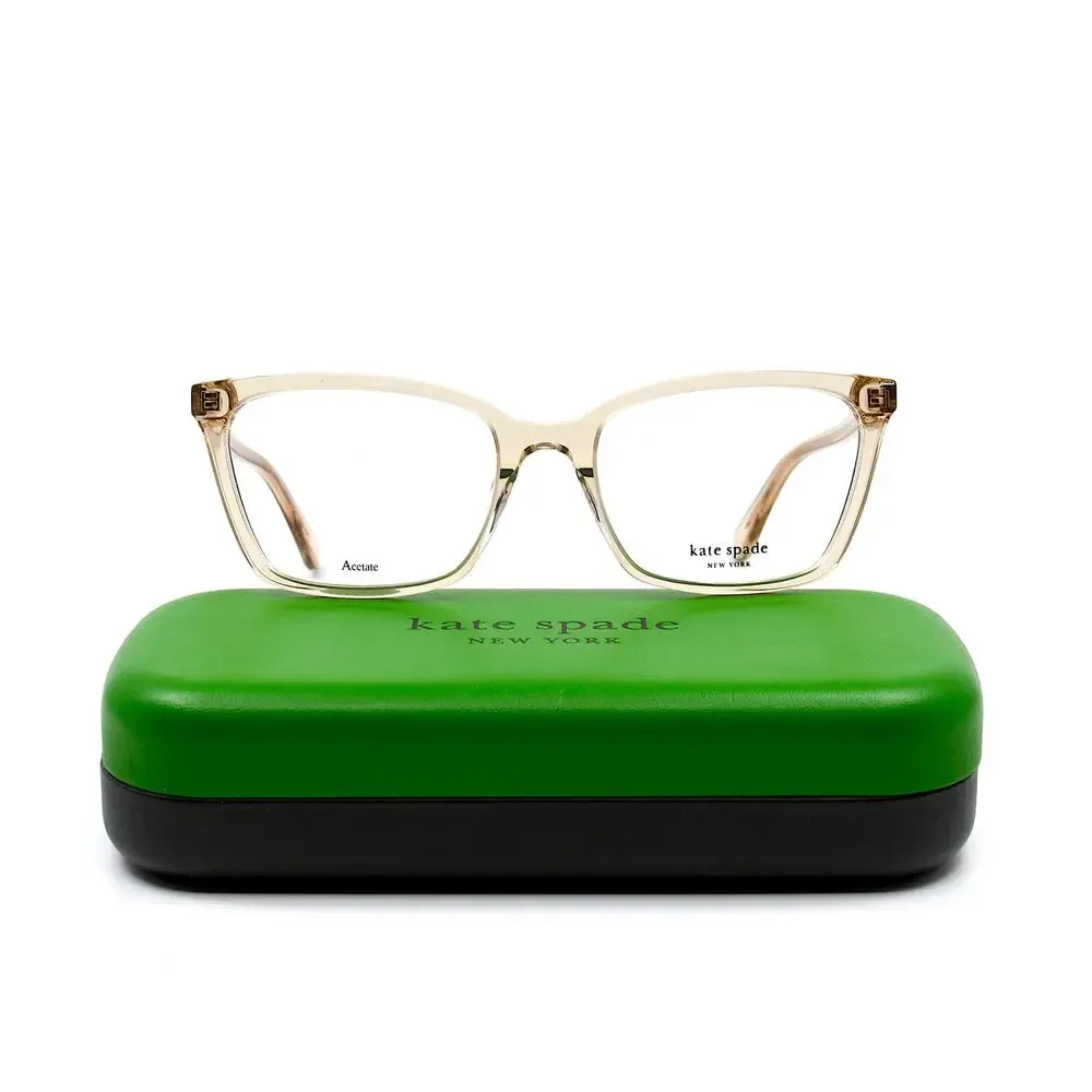 NEW KATE SPADE WANDA BEIGE TRANSPARENT AUTHENTIC EYEGLASSES FRAME - Picture 5 of 9